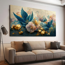 Load image into Gallery viewer, Canvas printed painting, subject Flowers
