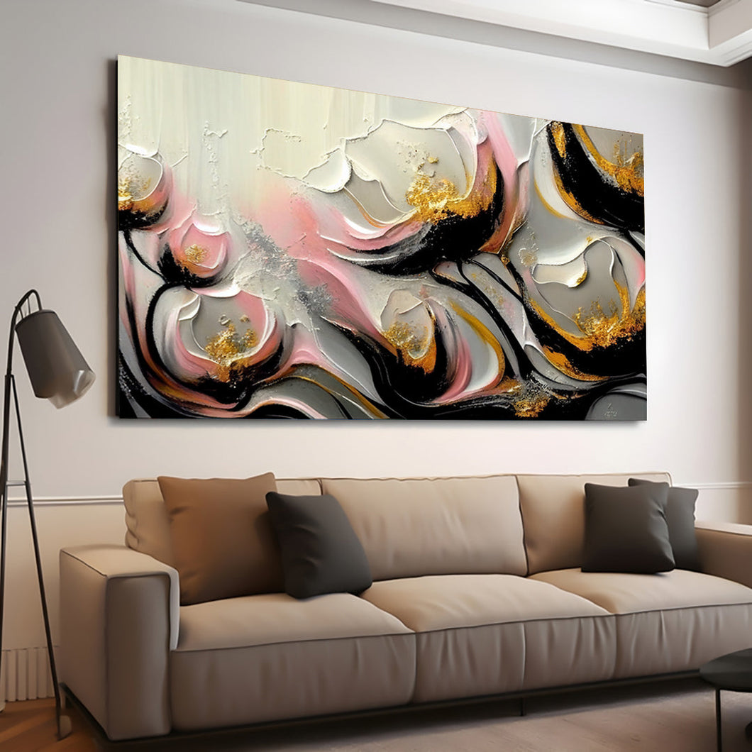 Canvas printed painting, subject Flowers
