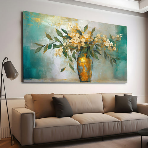 Canvas printed painting, subject Flowers