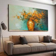 Load image into Gallery viewer, Canvas printed painting, subject Flowers
