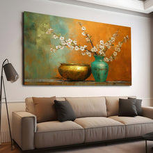 Load image into Gallery viewer, Canvas printed painting, subject Flowers
