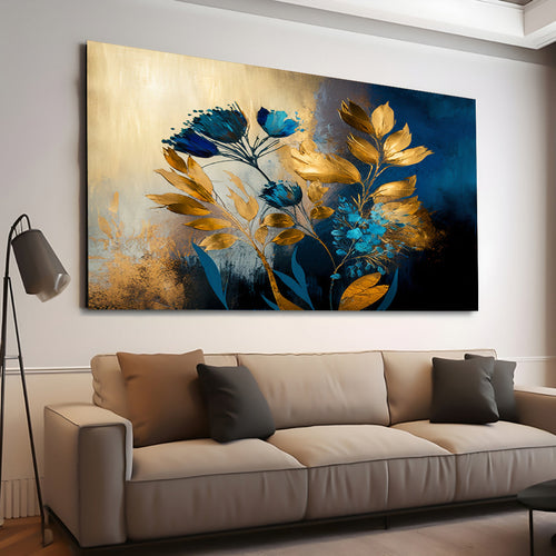 Canvas printed painting, subject Flowers