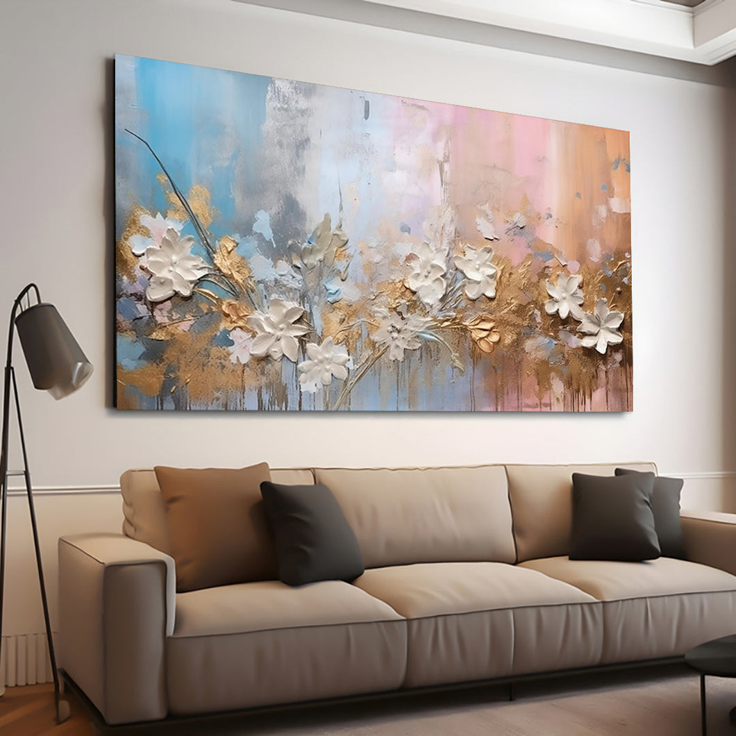 Canvas printed painting, subject Flowers