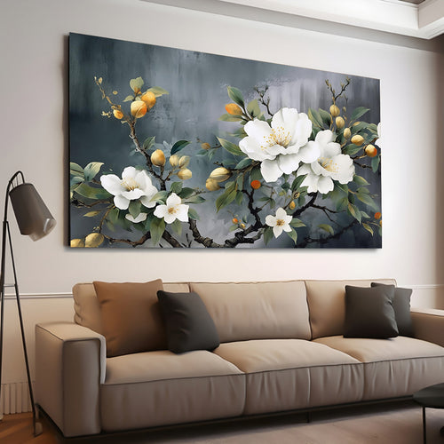 Canvas printed painting, subject Flowers
