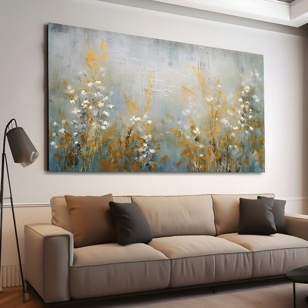 Canvas printed painting, subject Flowers