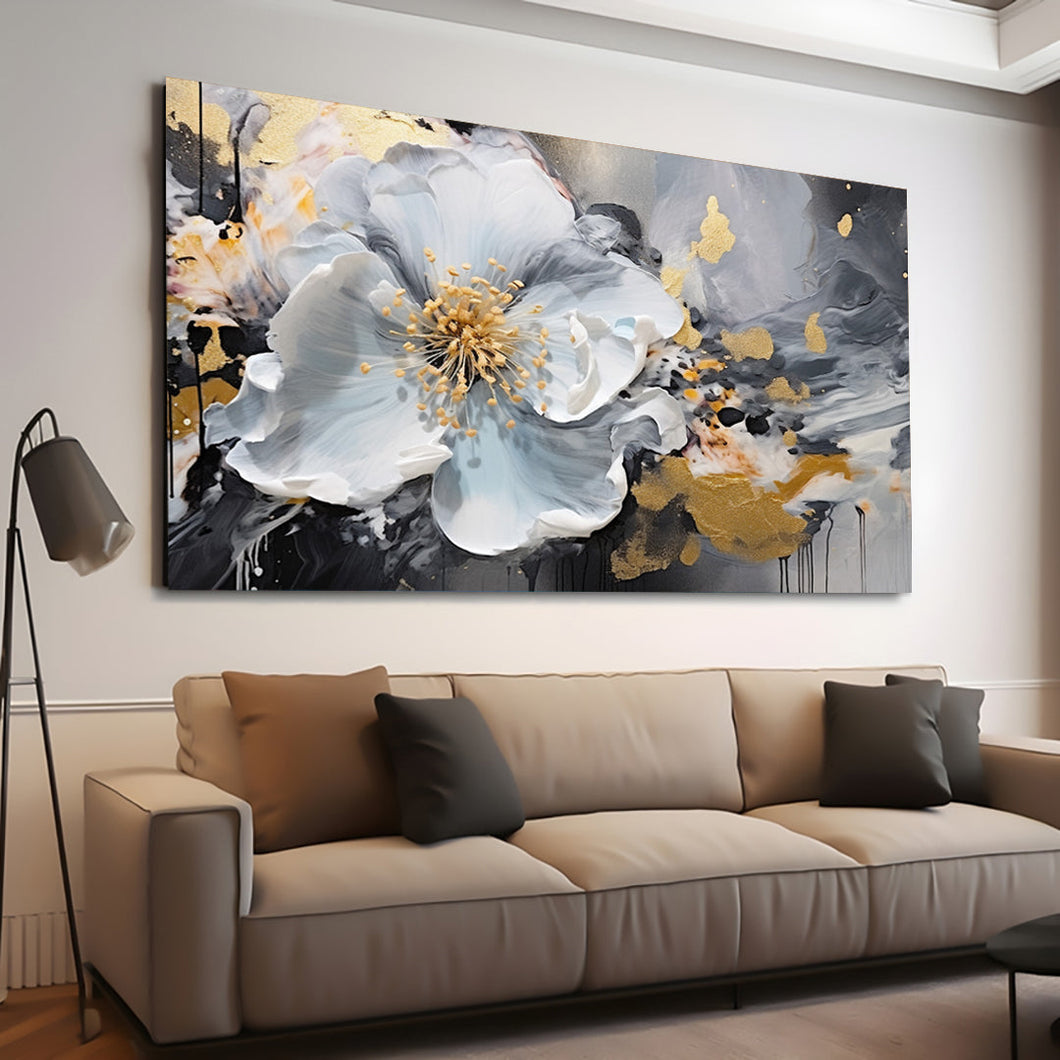 Canvas printed painting, subject Flowers