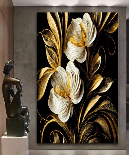 Canvas printed painting, subject Flowers