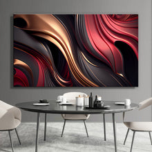 Load image into Gallery viewer, Canvas printed painting, not framed, rolled in tube, subject fluids
