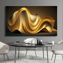 Load image into Gallery viewer, Canvas printed painting, not framed, rolled in tube, subject fluids

