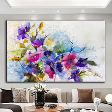 Load image into Gallery viewer, Canvas printed painting, subject Flowers
