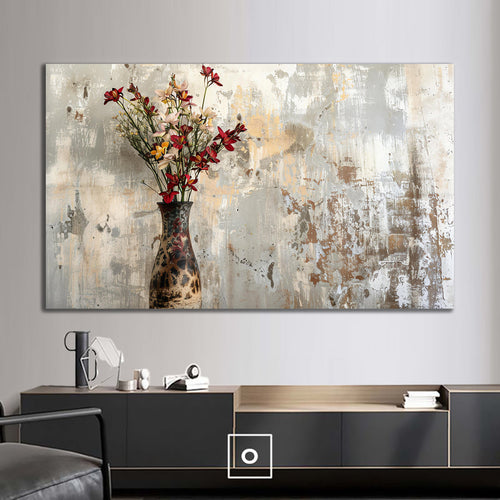 Canvas printed painting, subject Flowers