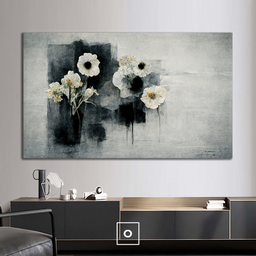 Canvas printed painting, subject Flowers