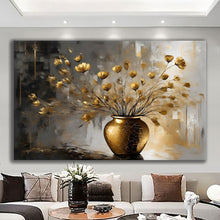 Load image into Gallery viewer, Canvas printed painting, subject Flowers
