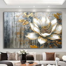 Load image into Gallery viewer, Canvas printed painting, subject Flowers
