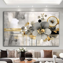 Load image into Gallery viewer, Canvas printed painting, subject Flowers
