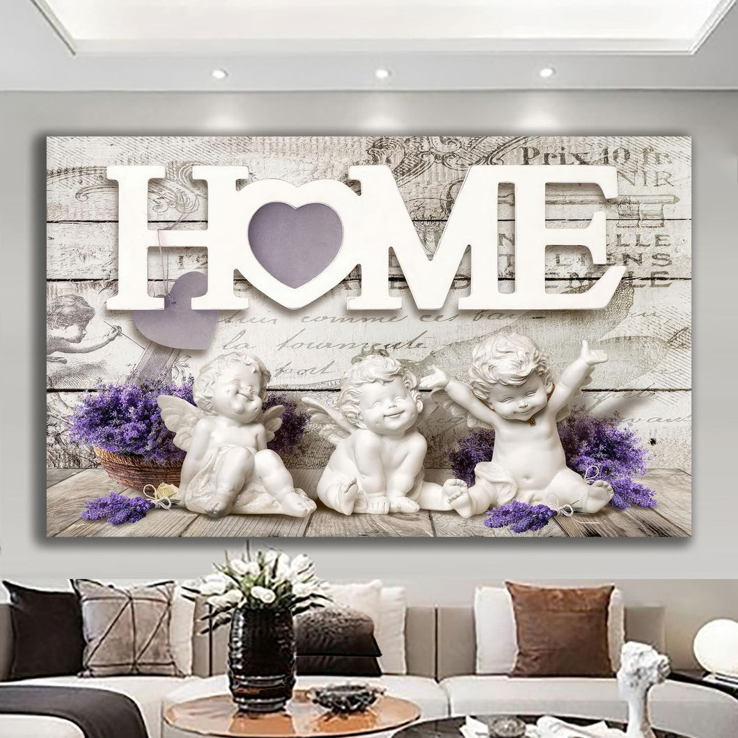 Canvas printed painting, subject Flowers