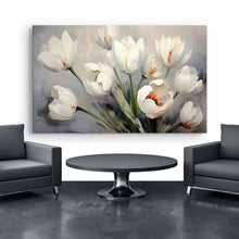 Load image into Gallery viewer, Canvas printed painting, subject Flowers
