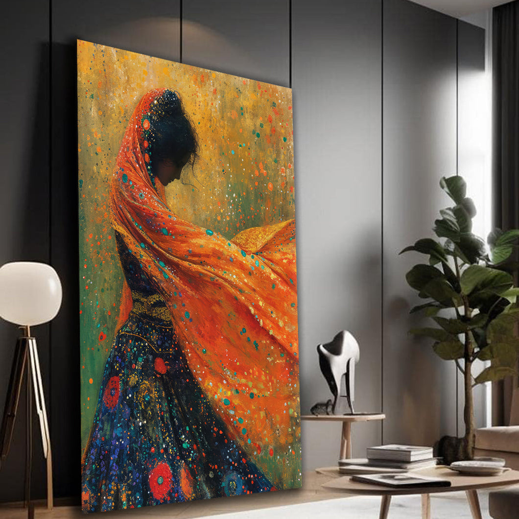 Canvas printed painting from tales